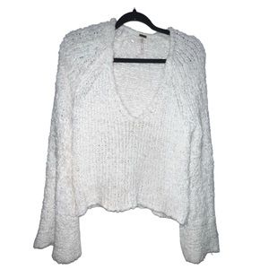 Free people, bell sleeves sweater